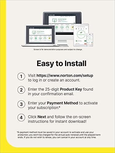 Stay Protected with Norton 360 Deluxe: Antivirus, VPN, Cloud Backup & More!