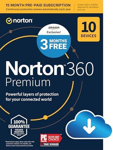 Top Antivirus Software Picks: Norton 360 Premium 2024